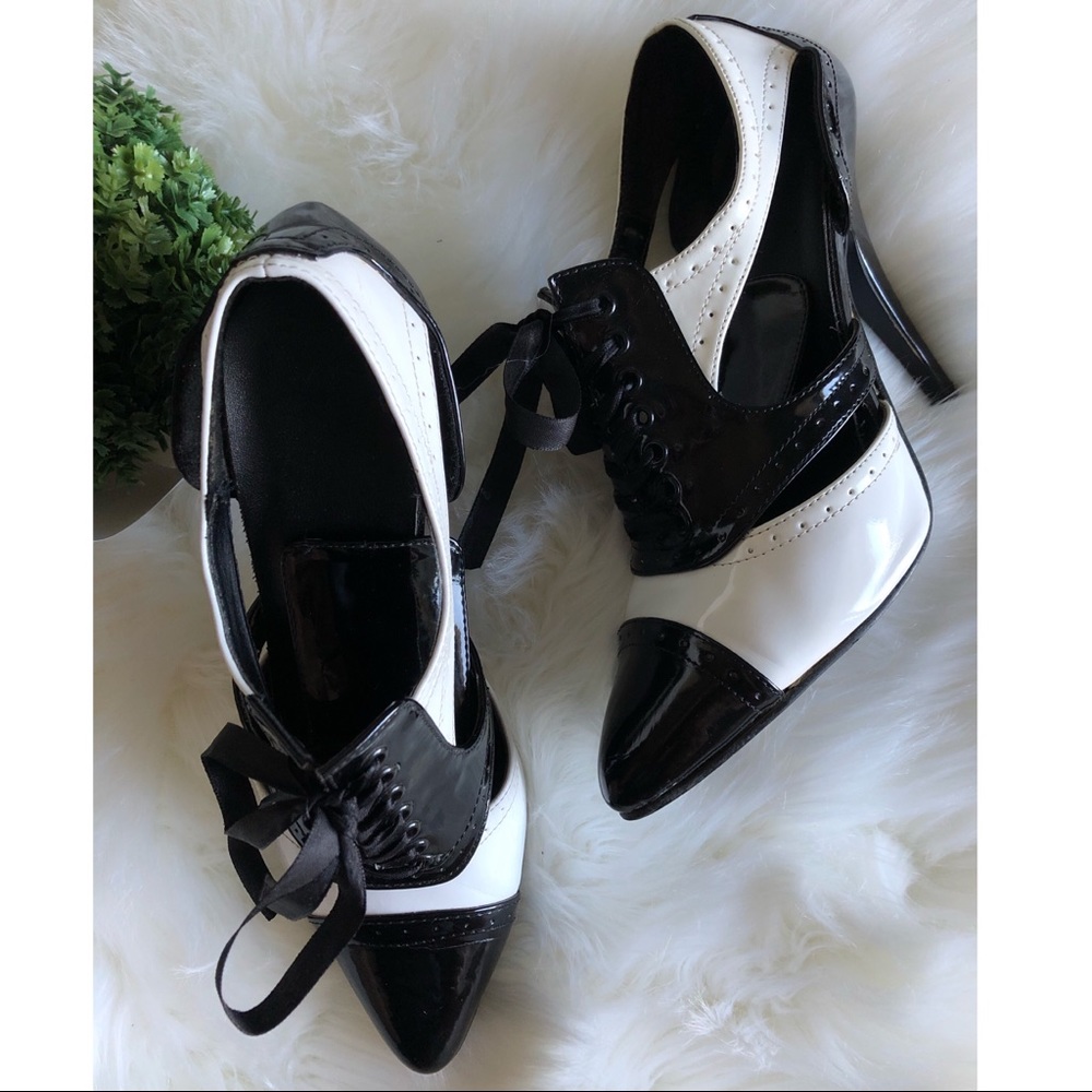 Sexy Tuxedo Stiletto Heels